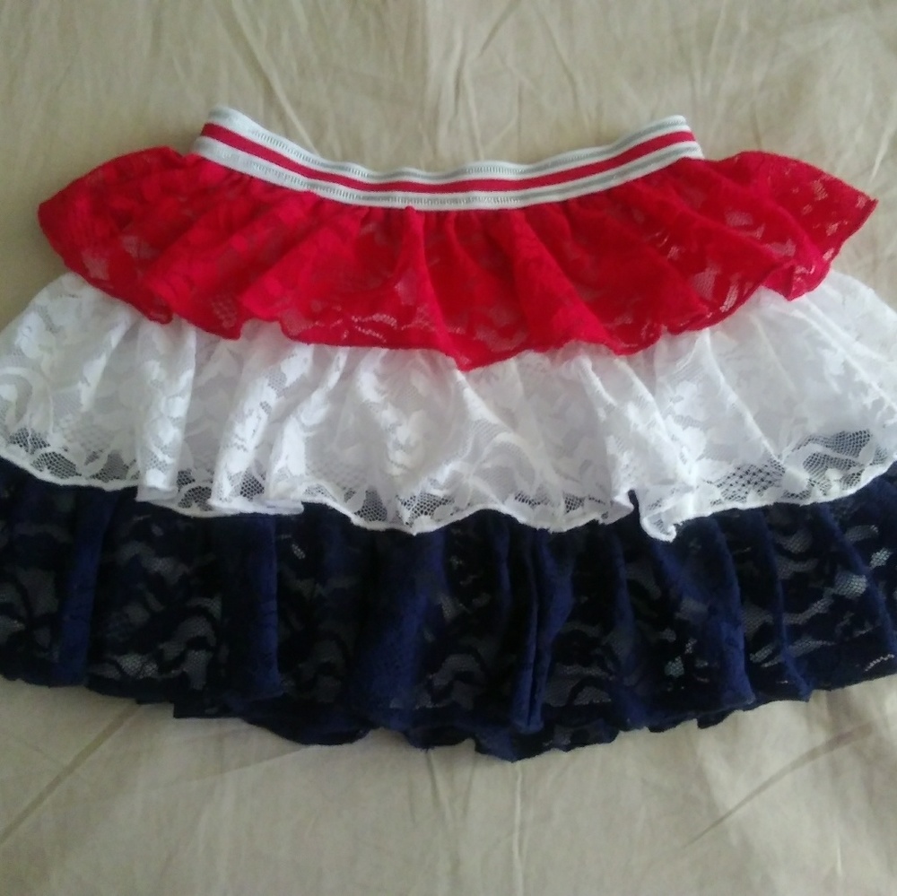 Patriotic skirt 2t